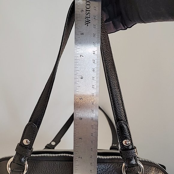 COACH leather black bowling bag - Picture 11 of 16